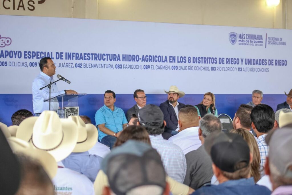Reconoce Jesús Valenciano el compromiso de Maru Campos con el campo chihuahuense