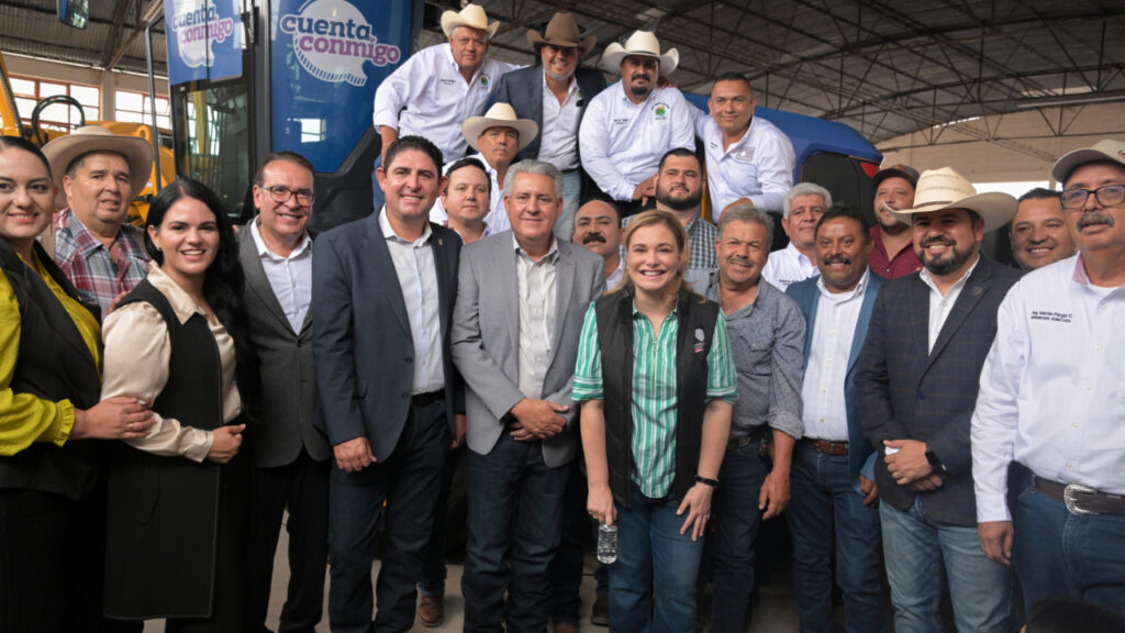 Maru Campos pone en marcha inversión de 200 millones de pesos en obras de infraestructura hidroagrícola