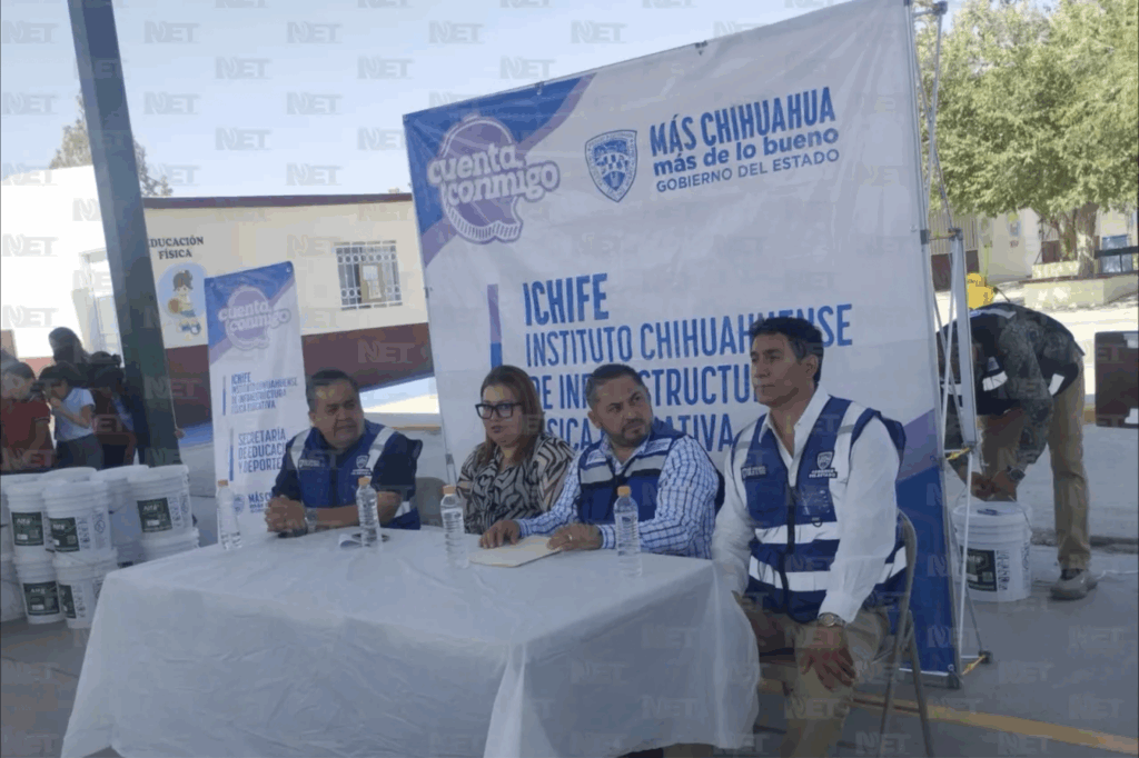 Invierten 1.5 mdp en equipamiento escolar en escuelas