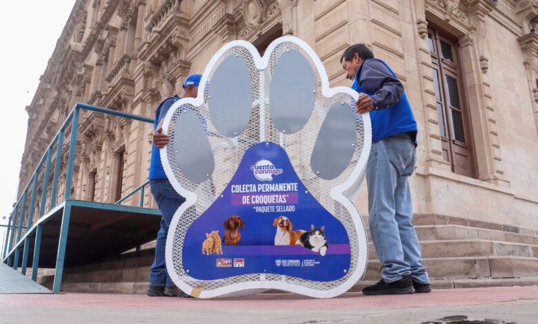 Invita Desarrollo Humano a donar croquetas en apoyo a refugios y rescatistas de animales