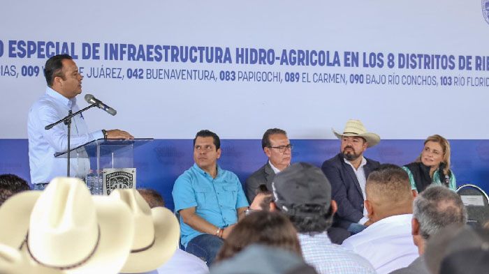 Reconoce Valenciano el compromiso de Maru Campos con el campo de Chihuahua