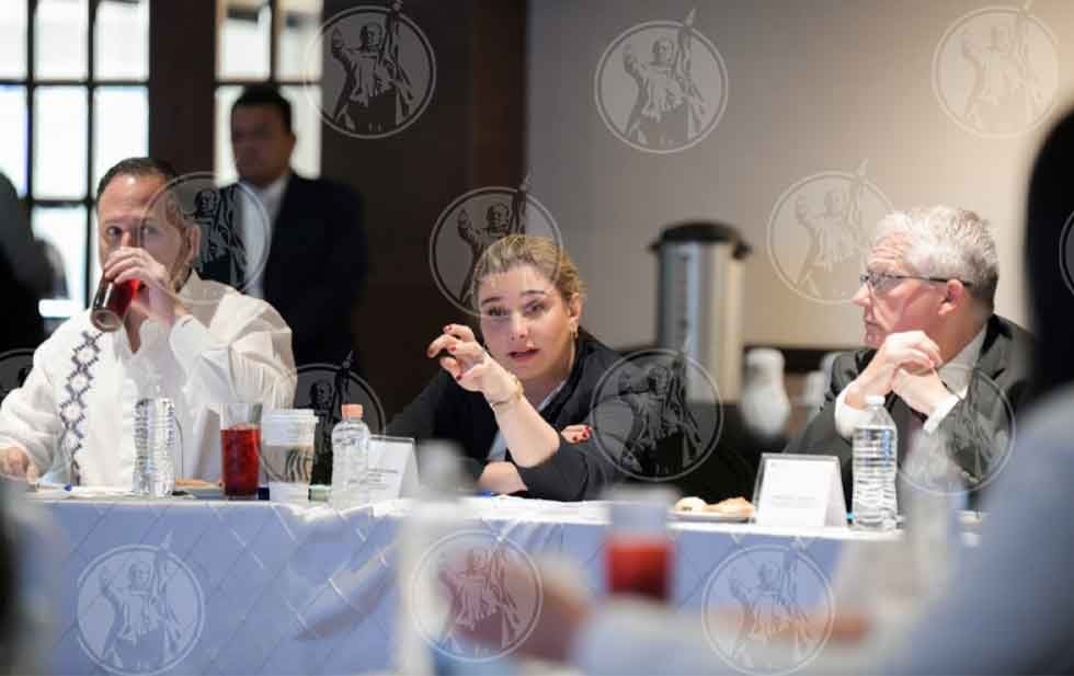 Encabeza Maru Campos Mesa Estatal de Seguridad en Juárez