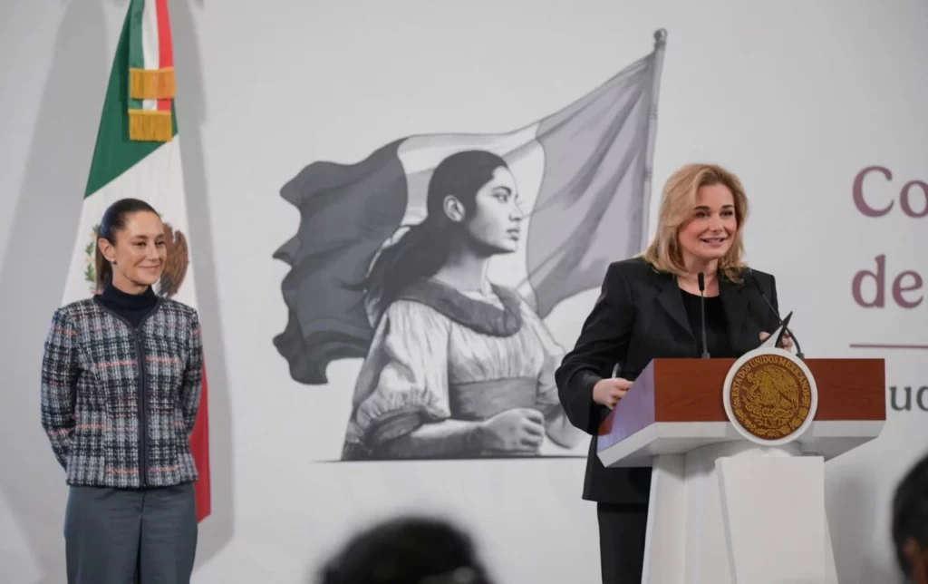 Pide Maru a Sheinbaum apoyo para renovar el cruce San Jerónimo-Santa Teresa