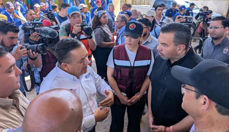 Acuerdan Cruz y Ortiz estrategias para atender a norponiente