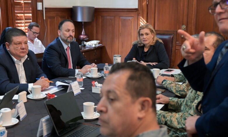Maru Campos refuerza coordinación con autoridades federales para garantizar la paz en la entidad