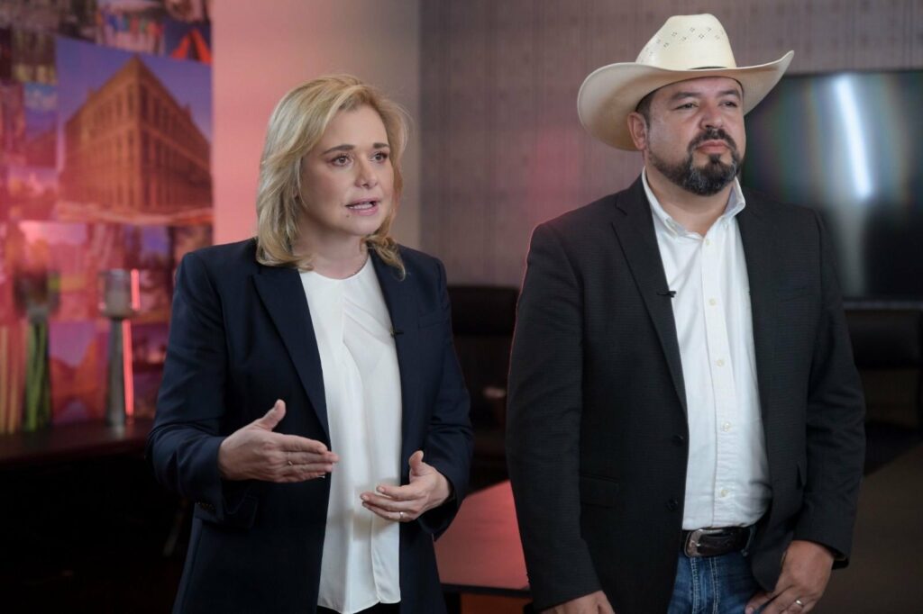 Maru Campos refuerza protección contra plaga ganadera.