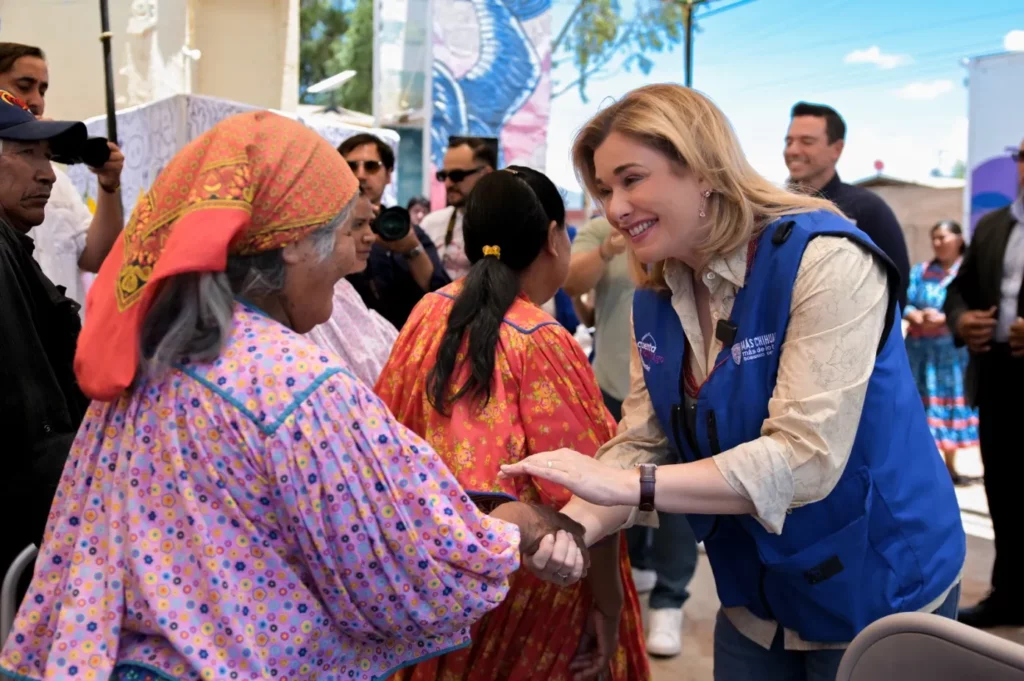 Impulsa Maru Campos mejoras en asentamientos indígenas de Chihuahua