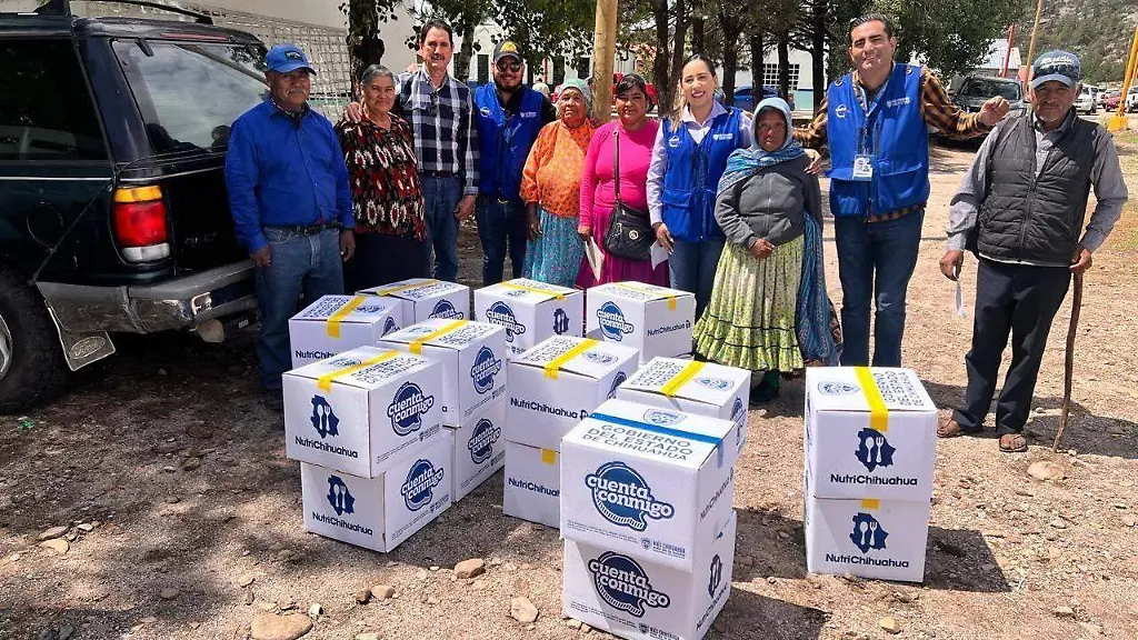 Concluye la primera entrega de apoyos alimentarios del programa NutriChihuahua