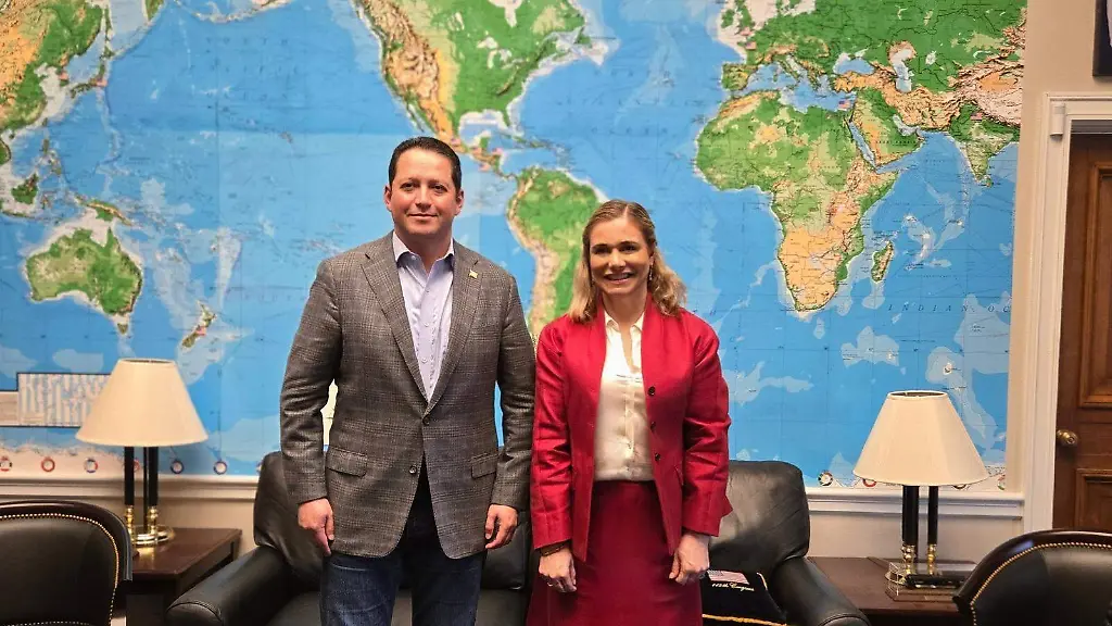 Se reúne Maru Campos con congresista Tony Gonzales en Washington para dialogar sobre asuntos prioritarios