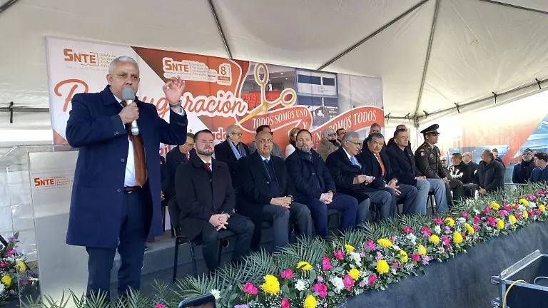 Reinauguran instalaciones del Edificio de Pensionados y Jubilados de la Sección 8 del SNTE