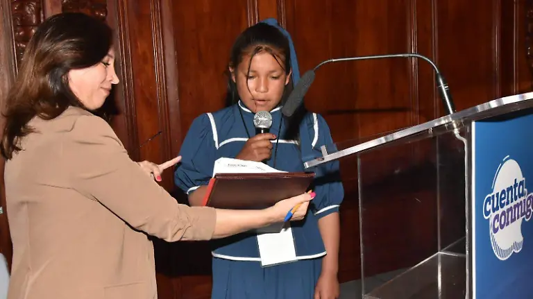 Leonarda Americano Loya, de Guachochi, asume la gubernatura infantil de Chihuahua 2025