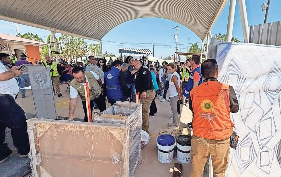 Llegan apoyos por lluvias a 86 familias en la capital