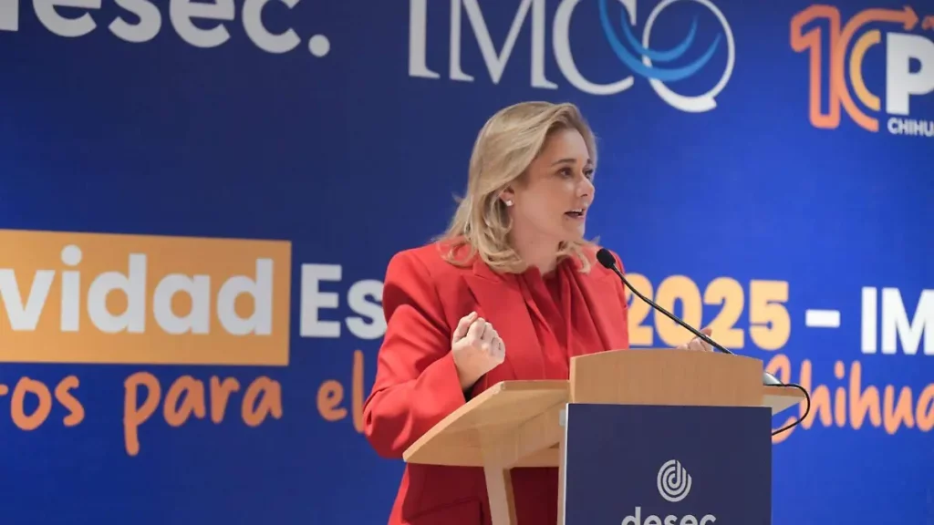 “Chihuahua ha crecido a un nivel importante”: Gobernadora celebra ascenso del estado en indicadores de competitividad