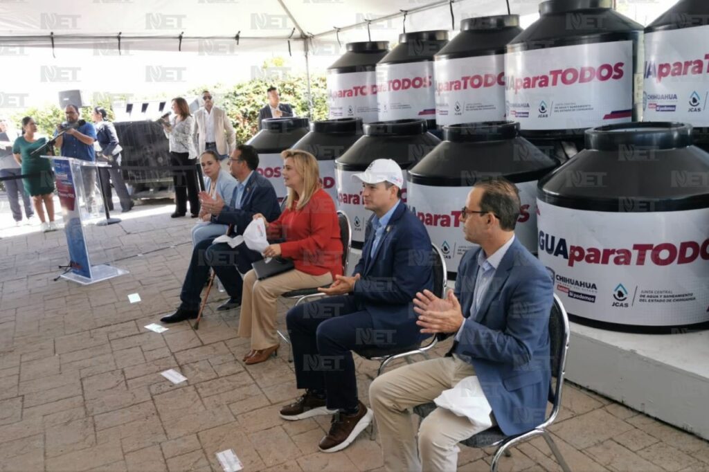 Presenta JMAS Chihuahua el Programa de Subsidio de Tinacos 2023