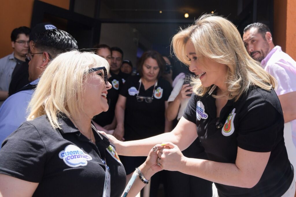 Maru Campos anuncia incremento salarial del 6% a trabajadores del gobierno de Chihuahua; aumentan bonos