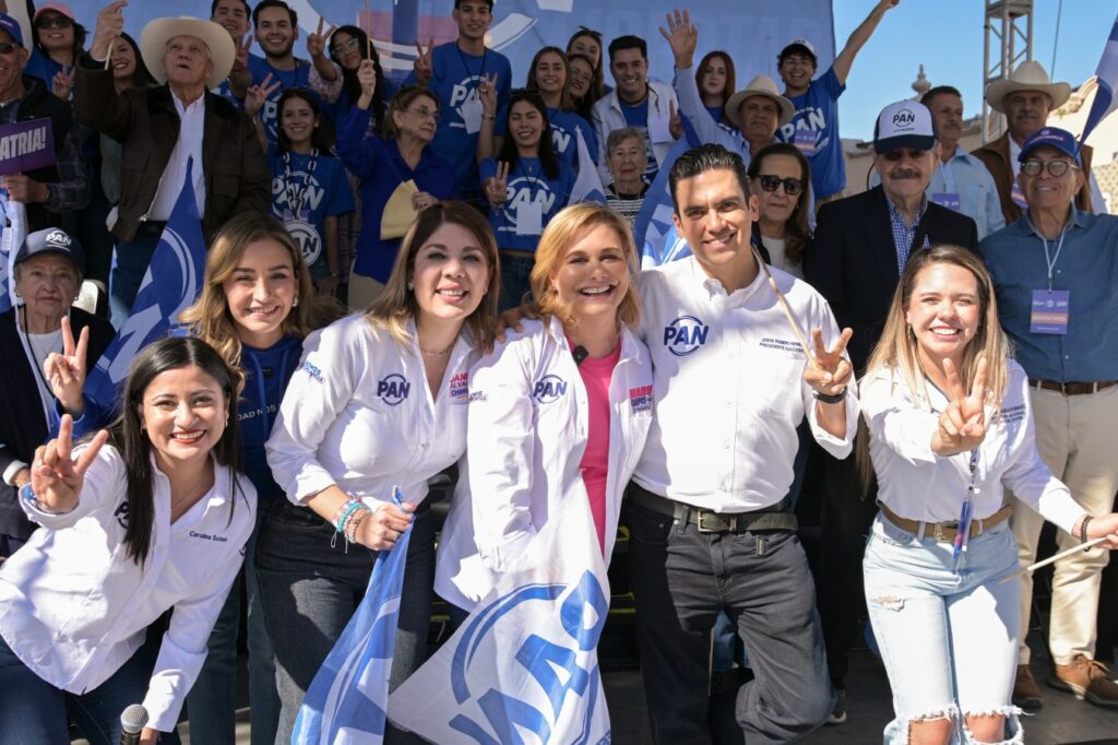 PAN marcha en Chihuahua y asegura que Morena no entrará