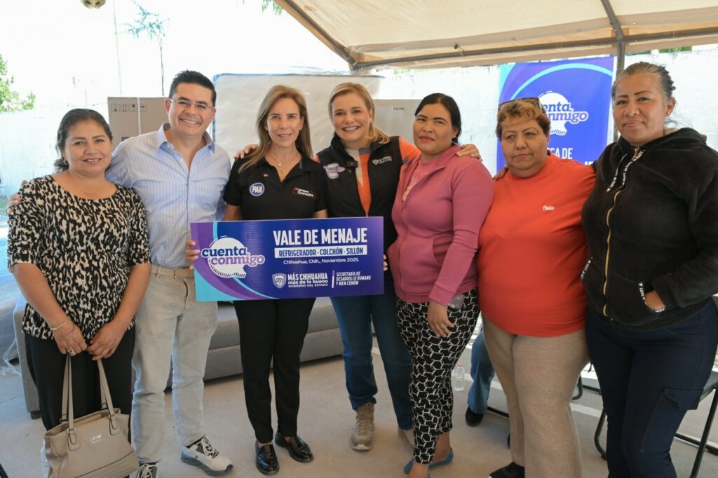 Entregó Maru apoyos a madres de familias afectadas por lluvias