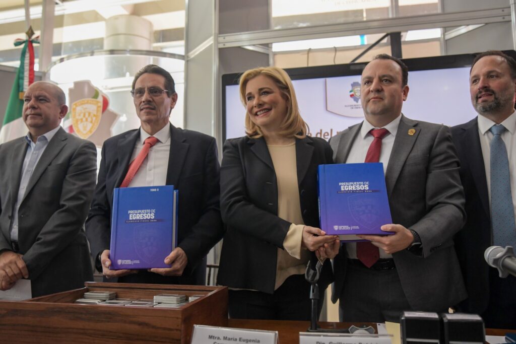 Entrega Maru Campos al Legislativo Paquete Económico 2026 por más de 117 mil mdp e incremento del 1% al ISN