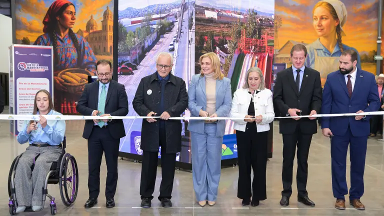 Maru Campos inaugura el Centro de Convenciones Centenario Tres Culturas en Cuauhtémoc