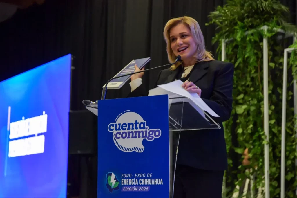 Maru Campos presenta estrategia integral de gas natural en Chihuahua