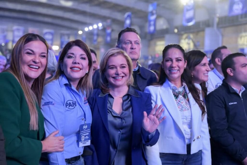 “Juntos seguimos defendiendo a México”: Maru en asamblea del PAN