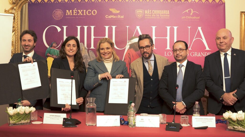 Maru Campos promueve en Italia la atracción de turismo e inversiones para Chihuahua