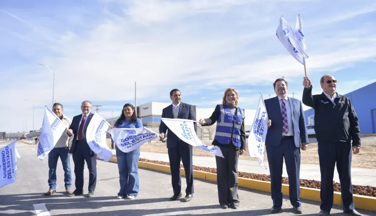Maru Campos cumple a los juarenses con entrega de la prolongación de avenida de Las Torres
