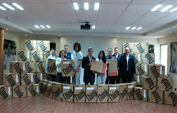 Entregan equipos de cómputo en seis planteles del Cobach