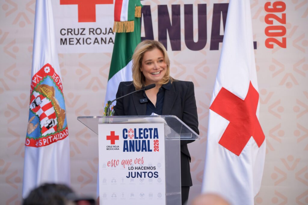 Encabeza Maru Campos arranque de la Colecta Anual 2026 de Cruz Roja en Chihuahua