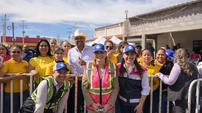 Entregó Maru rehabilitación de carretera Meoqui-Julimes