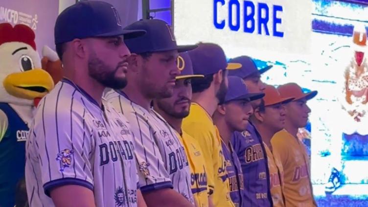 Presenta Dorados uniforme y equipo para liga 2026