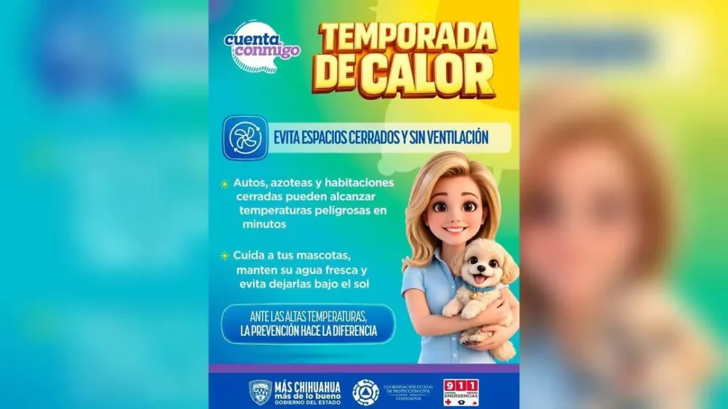 Llama Maru Campos a proteger a mascotas ante altas temperaturas