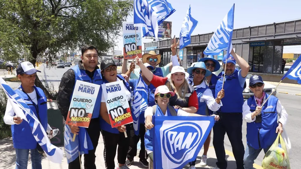 Participa Ciudad Juárez en movilización panista de activación nacional
