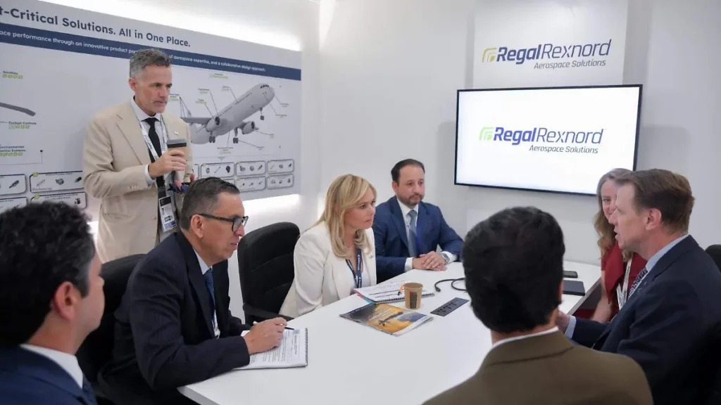 Chihuahua fortalece alianzas con la industria aeroespacial; Maru Campos se reúne con directivos de Regal Rexnord