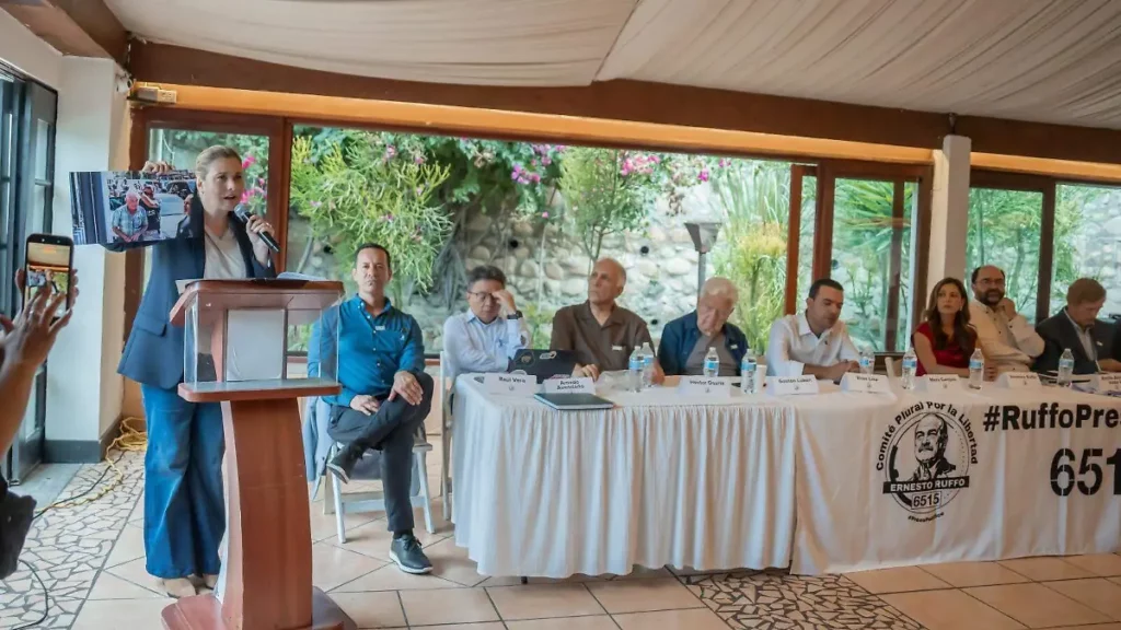 “Defender los derechos de Ernesto Ruffo es defender los derechos de todos”: Maru Campos