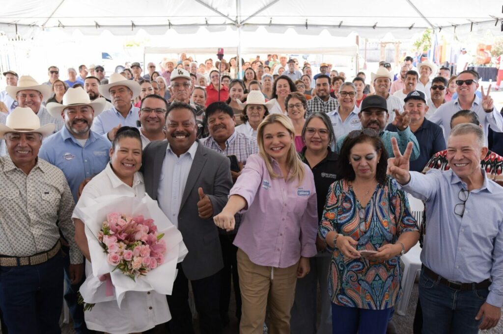 Arranca Maru Campos obras durante Ruta Chihuahua en Julimes y Meoqui