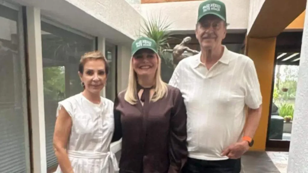 Maru Campos y Vicente Fox se reúnen: llaman a recuperar instituciones y fortalecer el Estado de Derecho