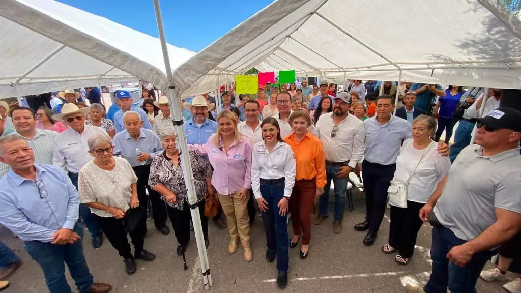 Maru Campos y Miriam Soto llevan nuevas obras a Meoqui: ¿qué proyectos arrancaron?