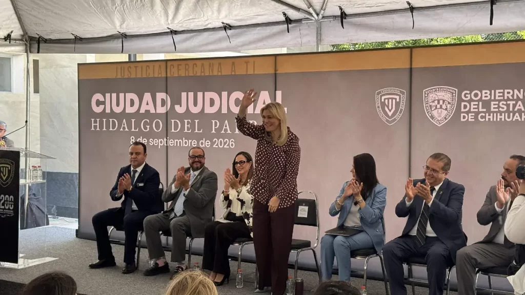 Inaugura Maru Campos nueva Ciudad Judicial en Parral