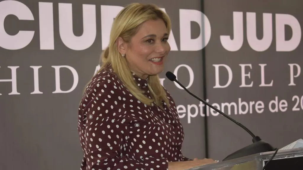 Seguiremos peleando también por nuestro Poder Judicial: Maru Campos durante inauguración en Parral