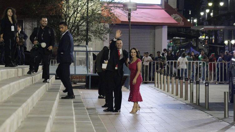 Grito: Llega Bonilla a Palacio para acompañar a Maru