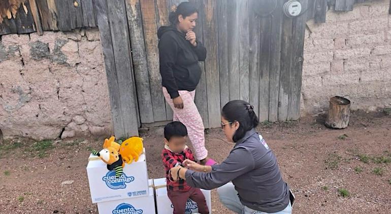 Llegó NutriChihuahua a 13 comunidades de difícil acceso en la Sierra