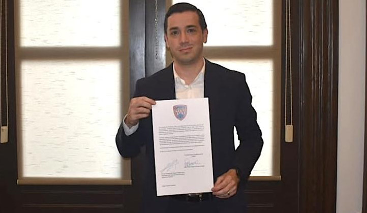 Designa Maru Campos a Daniel Chaires como titular del Registro Público de la Propiedad