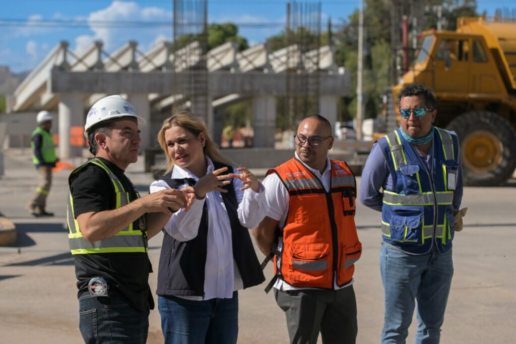Supervisa Maru Campos obras viales con inversión de mil 559 millones de pesos en Chihuahua y Juárez