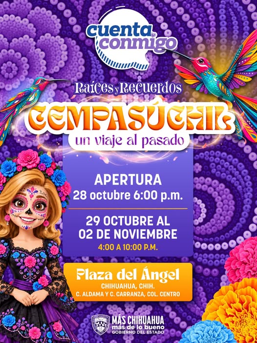 Maru Campos invita a las familias a celebrar el Día de Muertos en la Plaza del Ángel